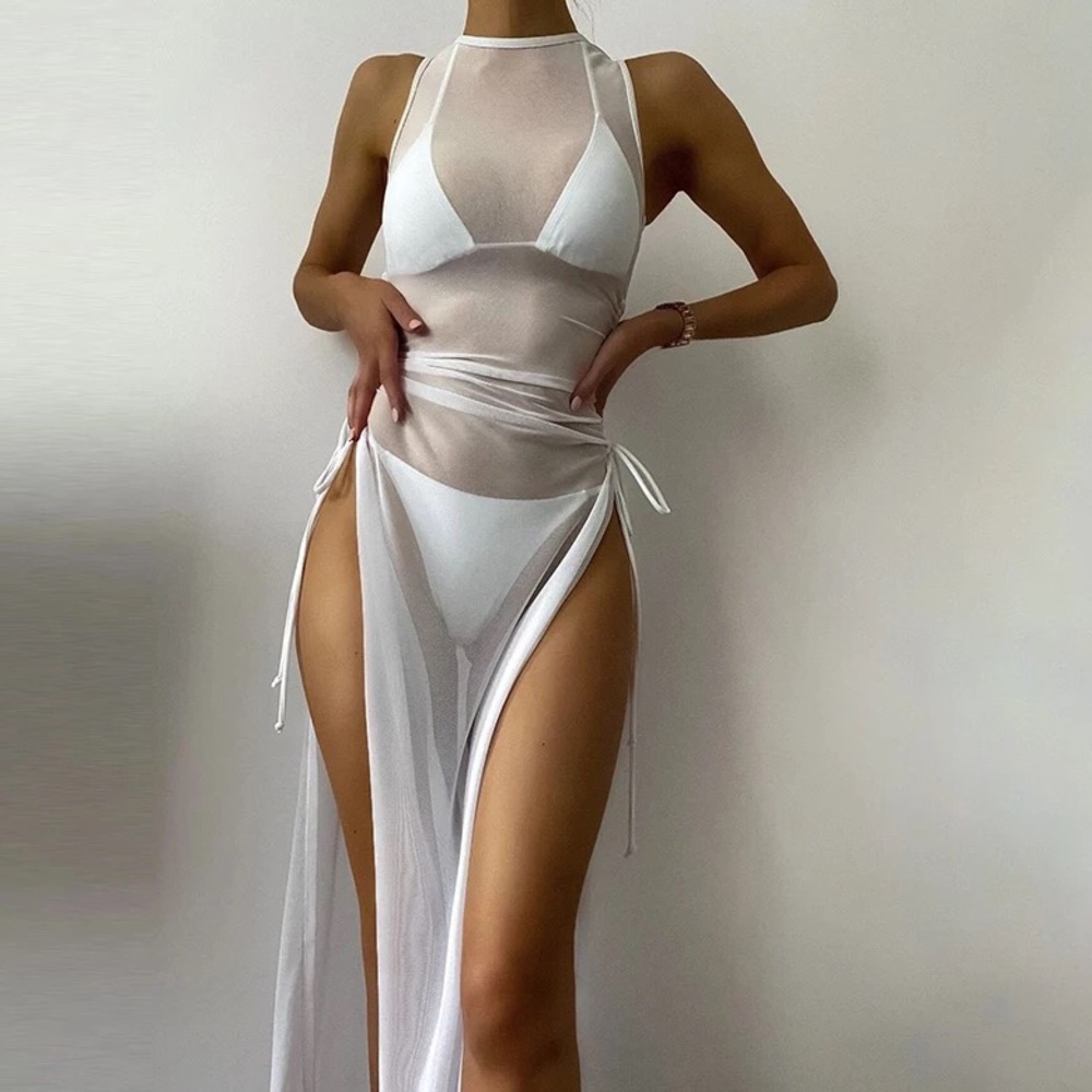 White Cover Up Set 3 Piece